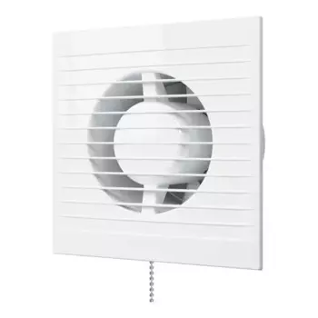 Вентилятор осевой вытяжной Auramax A 4-02 D100 мм 35 дБ 90 м3/ч цвет белый