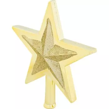 Верхушка для ёлки «Звезда», 25.5 см, пластик