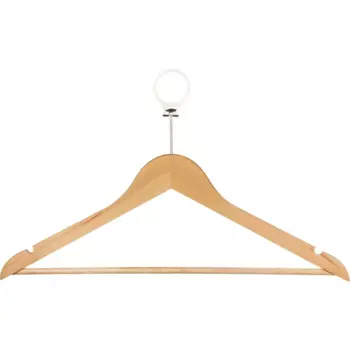 Вешалка антивандальная 44.5x23x1.2 см дерево