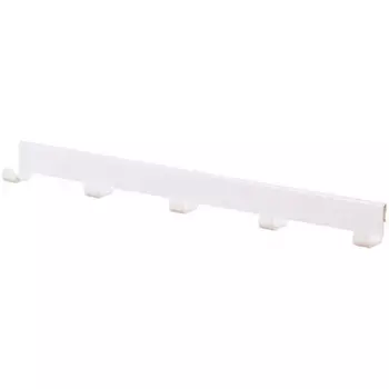 Вешалка для ремней Larvij 40.4x3.5x3.5 см сталь цвет магнолия