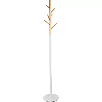 Вешалка напольная Adele 28.5x176x28.5 см металл цвет белый