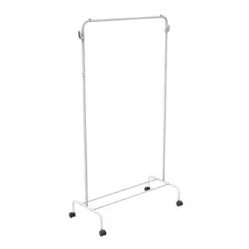 Вешалка напольная Nika ВГ2-LM/МБ 86.5x155.5x38.5 см металл цвет белый