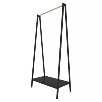 Вешалка напольная Otto 67x145x38 см металл цвет чёрный