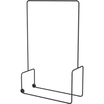Вешалка напольная Spaceo 100x160x40 см металл цвет графит
