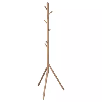 Вешалка напольная Spaceo Naturo Wood 48.5x170x56.9 см дерево цвет бежевый