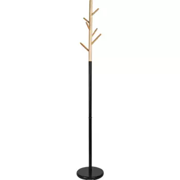 Вешалка напольная Tina 28.5x176x28.5 см металл цвет черный