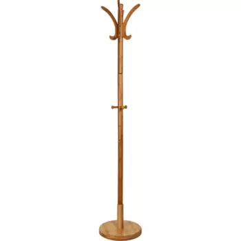 Вешалка напольная Vidage Цей 33x170x33 см дерево цвет бук