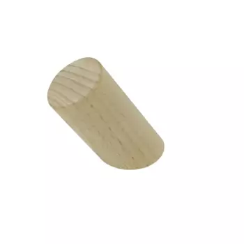 Вешалка настенная Branco 1 крючок 3x3x6.1 см цвет натуральный