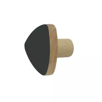 Крючок Spaceo Smile 6.3x6.1x4.7 см цвет черный