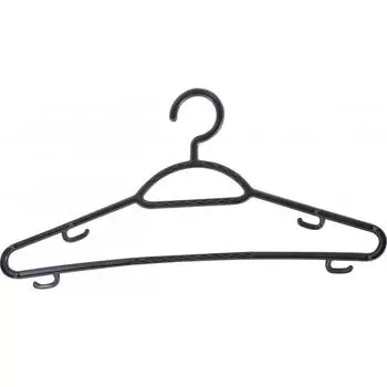 Вешалка тонкая размер 48-50 цвет черный