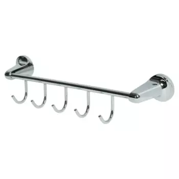 Вешалка Vidage Ангарка металлическая 5 крючков цвет хром