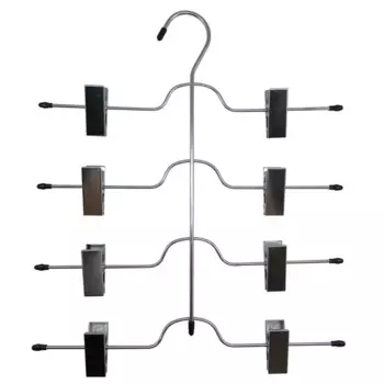 Вешалка-зажим Spaceo 33 см металл цвет чёрный