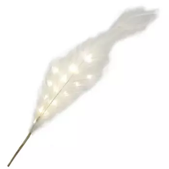 Ветка декоративная Воздушные перья 84x8 см