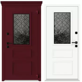 Входная дверь Boston AG6002 тип 14 96x205 см правая белая