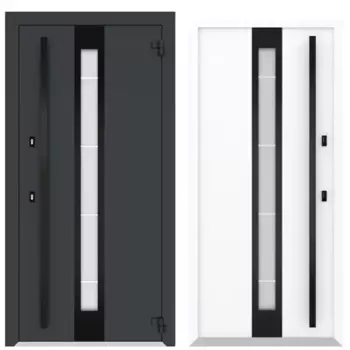 Входная дверь Boston AG6007 тип 13 96x205 см правая белая