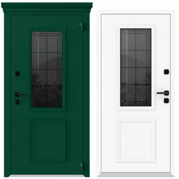 Входная дверь Boston AG6023 тип 14 96x205 см левая белая