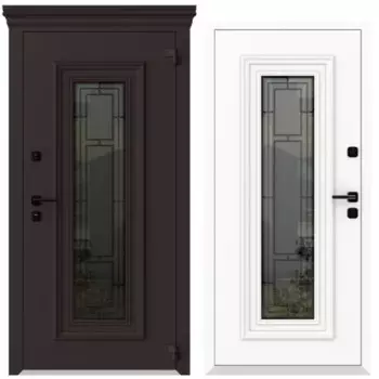 Входная дверь Boston AG6044 тип 14 96x205 см левая белая