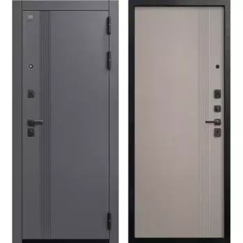 Входная дверь Фортис V-17 86x205 мм правая грей