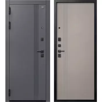 Входная дверь Фортис V-17 86x205 мм левая грей