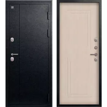 Входная дверь Т-100 86x205 мм правая седой дуб