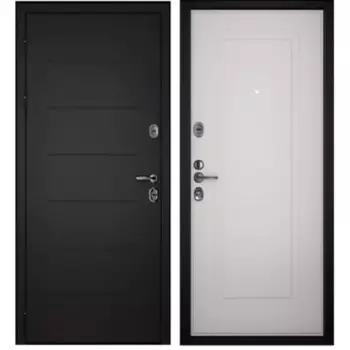 Входная дверь уличная Хаммер ЛЕ ДС11 96x205 см левая бетон белый