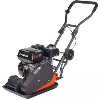 Виброплита бензиновая Patriot SVR-60 двигатель Loncin, 4700 Вт 400x500 мм