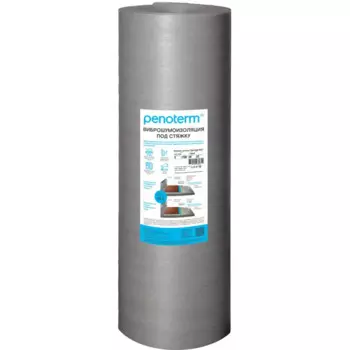 Виброшумоизоляция под стяжку Пенотерм НПП ЛЭ 5мм рулон 1.15x20 м 23м2