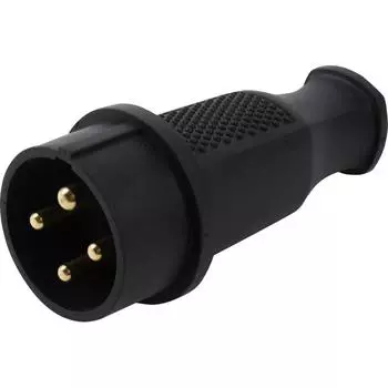 Вилка с заземлением 32А 380 В