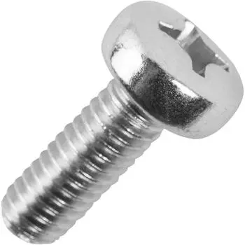 Винт с полукруглой головкой DIN 7985 M6x16 мм, на вес