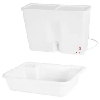 Водонагреватель наливной с раковиной ДТРД 17 л пластиковый бак