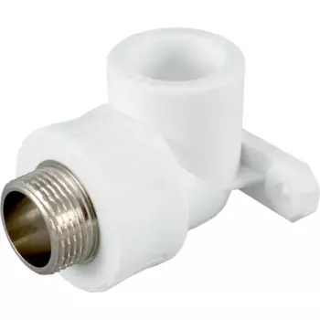 Водорозетка 90° комбинированный Ростурпласт 25 мм х 3/4" НР полипропилен