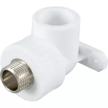 Водорозетка 90° комбинированный Ростурпласт 25 мм х 1/2" НР полипропилен