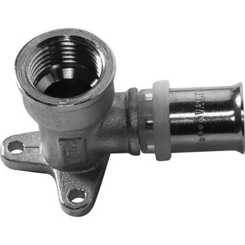 Водорозетка Valtec 1/2"x16 мм ВР латунь VTM.254.N.001604