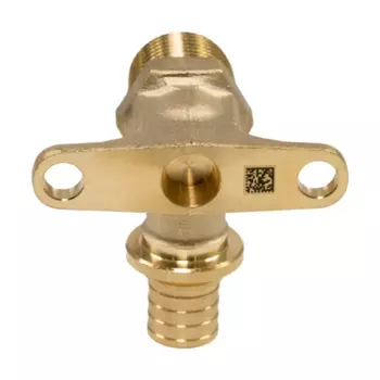 Водорозетка Рехау 1/2"х16 мм НР латунь