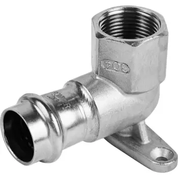 Водорозетка Rommer 3/4"x22 мм ВПр-ВР нержавеющая сталь