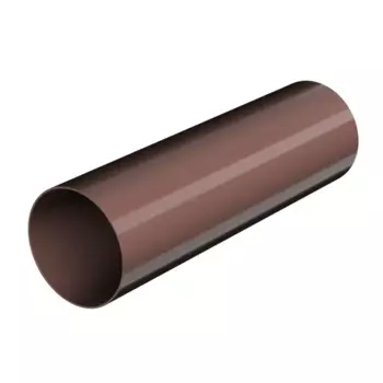 Водосточная труба Технониколь Оптима 80 мм 2 м цвет коричневый