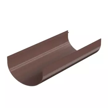 Водосточный желоб Технониколь Оптима 120x80 мм 2 м цвет коричневый