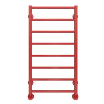 Водяной полотенцесушитель Вармо Оберон П8 50-80 U-образный цвет красный