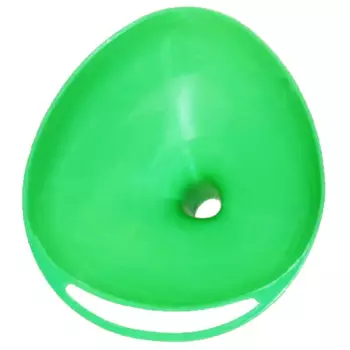 Воронка большая 16.5 см пластик зеленый