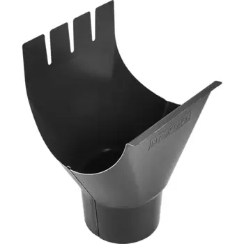 Воронка желоба сталь Интерпрофиль 150 мм 220 мм цвет серый