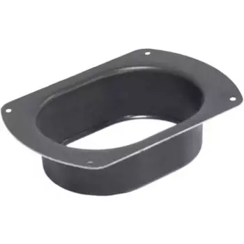 Воронка желоба стальной 76 мм 102 мм цвет серый