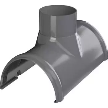 Воронка желоба Verat цвет серый