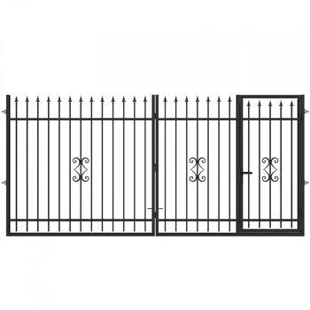 Ворота Октавия 4x1.9 м с калиткой