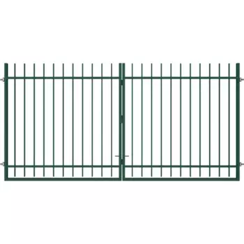 Ворота Триумф 4.0x1.75 м цвет зеленый