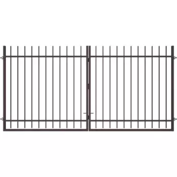 Ворота Триумф 4.0x1.75 м цвет коричневый