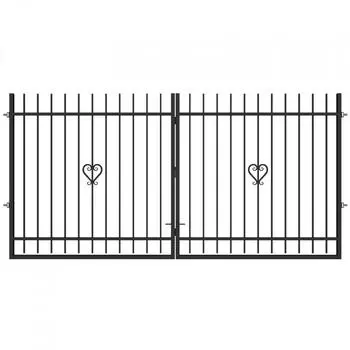 Ворота Веста 3.6x1.75 м с регулируемыми петлями