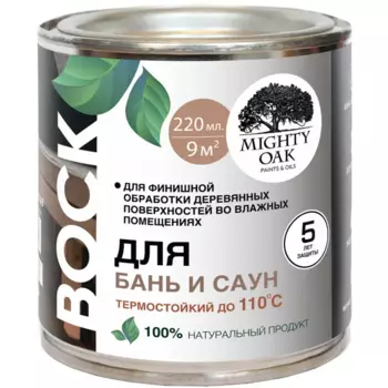 Воск для бань и саун Mighty Oak 220 мл