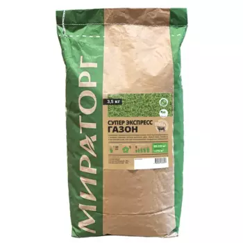 Восстановительный газон Мираторг Супер экспресс 3.5 кг