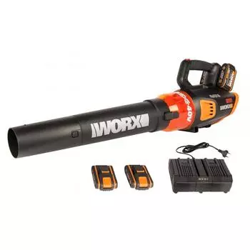 Воздуходувка аккумуляторная Worx WG584E, 40 В (АКБ и ЗУ в комплекте)