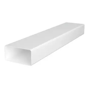 Воздуховод плоский Fonet 55х110 мм 1 м пластик